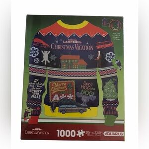 National Lampoon's Christmas Vacation Ugly Sweater Puzzle 1000pc